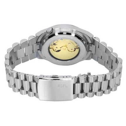 Orologio da uomo Citizen Tsuyosa in acciaio inossidabile con quadrante color salmone automatico NJ0159-86Z