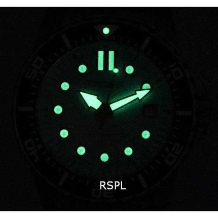 Orologio da uomo Citizen Urban meccanico in acciaio inossidabile quadrante blu acqua automatico NJ0170-83X 100M