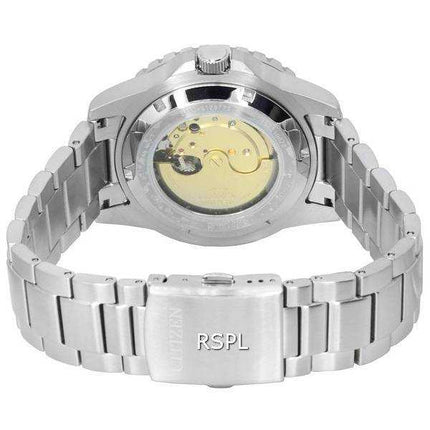 Orologio da uomo Citizen Urban meccanico in acciaio inossidabile quadrante blu acqua automatico NJ0170-83X 100M