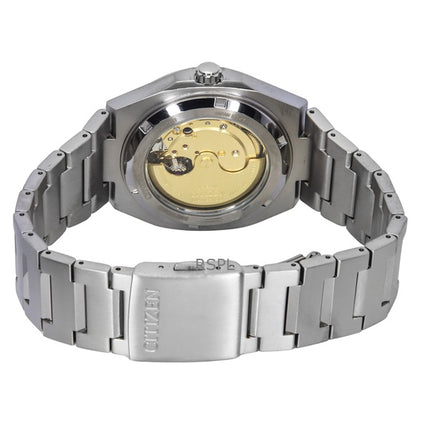 Orologio da uomo Citizen Zenshin Super Titanium con quadrante blu chiaro automatico NJ0180-80M 100M
