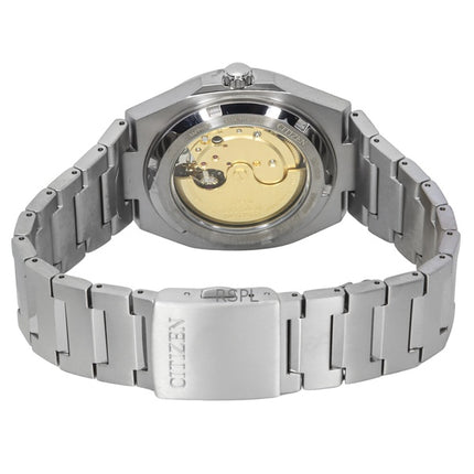 Orologio da uomo Citizen Zenshin Super Titanium con quadrante arancione automatico NJ0180-80Z 100M