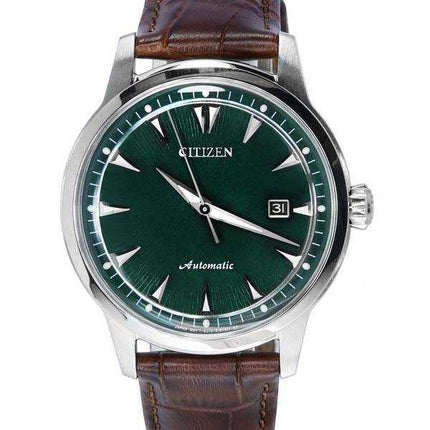 Orologio da uomo Citizen Kuroshio 64 Series Limited Edition in acciaio inossidabile con quadrante verde automatico NK0001-25X