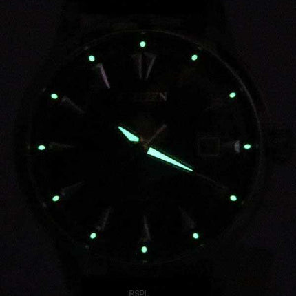 Orologio da uomo Citizen Kuroshio 64 Series Limited Edition in acciaio inossidabile con quadrante verde automatico NK0001-25X