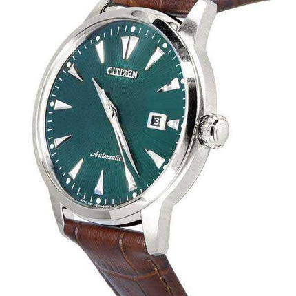 Orologio da uomo Citizen Kuroshio 64 Series Limited Edition in acciaio inossidabile con quadrante verde automatico NK0001-25X
