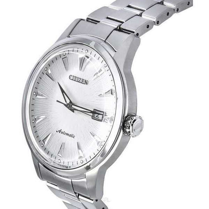 Orologio da uomo Citizen Kuroshio'64 Limited Edition in acciaio inossidabile con quadrante argentato automatico NK0001-84A