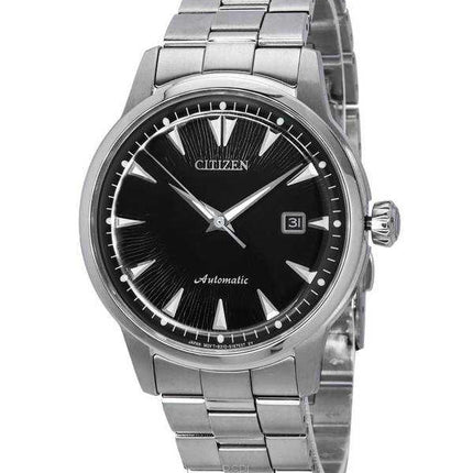 Orologio da uomo Citizen Kuroshio 64 Series Limited Edition in acciaio inossidabile con quadrante nero automatico NK0001-84E