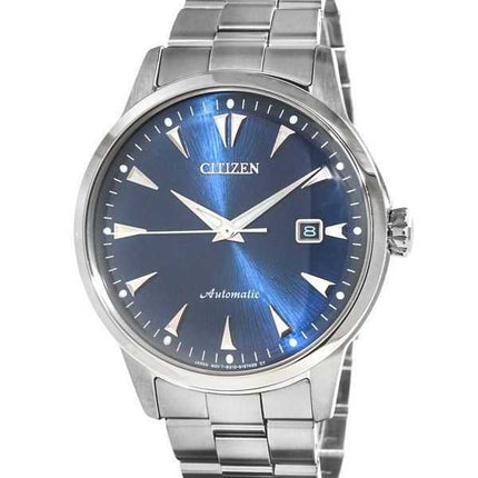 Orologio unisex Citizen Asia Limited Edition Kuroshio 64 in acciaio inossidabile con quadrante blu automatico NK0008-85L