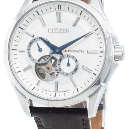 Orologio da uomo Citizen automatico NP1010-01A con cuore aperto realizzato in Giappone