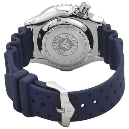 Orologio da uomo Citizen Promaster con cinturino in gomma e quadrante blu, automatico, subacqueo NY0040-17L 200M