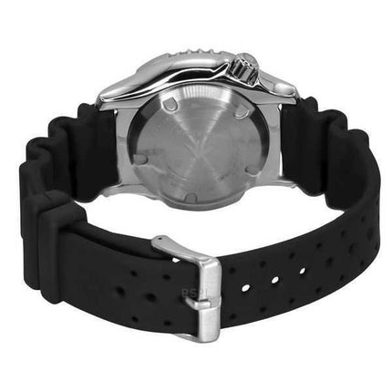 Orologio da uomo Citizen Promaster Marine con cinturino in gomma e quadrante nero, automatico, subacqueo NY0085-19E 200M