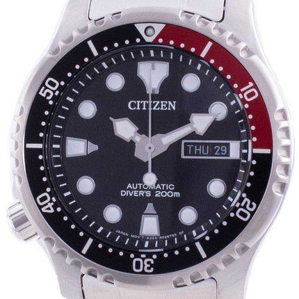 Orologio da uomo Citizen Promaster Diver's quadrante nero automatico NY0085-86E 200M