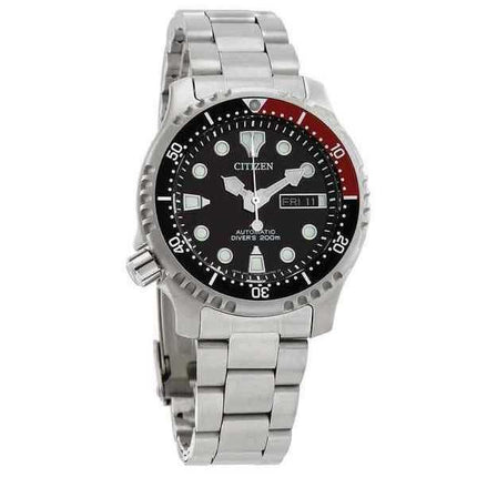 Orologio da uomo Citizen Promaster Diver's quadrante nero automatico NY0085-86E 200M