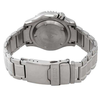 Orologio da uomo Citizen Promaster Marine Titanium Bracciale quadrante verde automatico Diver NY0100-50X 200M