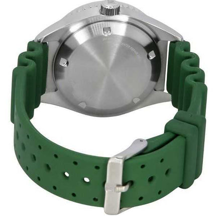 Orologio da uomo Citizen Promaster con cinturino in poliuretano e quadrante verde, automatico, subacqueo NY0121-09X 200M