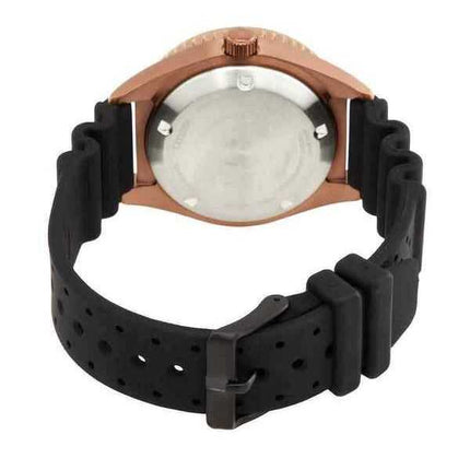 Orologio da uomo Citizen Promaster Marine cinturino in poliestere quadrante marrone automatico Diver NY0125-08W 200M