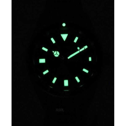 Orologio da uomo Citizen Promaster Marine in acciaio inossidabile quadrante nero automatico Diver NY0125-83E 200M