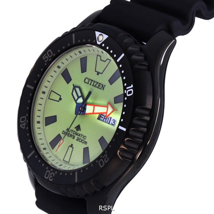 Orologio da uomo Citizen Promaster Fugu in edizione limitata Diver's automatico NY0138-14X 200M