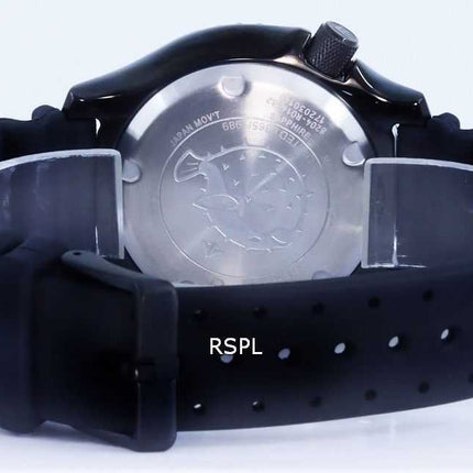 Orologio da uomo Citizen Promaster Fugu in edizione limitata con quadrante nero automatico NY0139-11E 200M da uomo