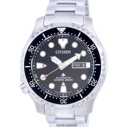 Orologio da uomo Citizen Promaster Marine Diver's automatico in acciaio inossidabile NY0140-80E 200M