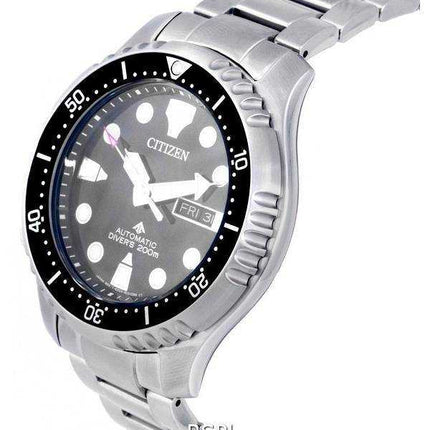 Orologio da uomo Citizen Promaster Marine Diver's automatico in acciaio inossidabile NY0140-80E 200M