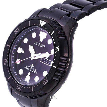 Orologio da uomo Citizen Promaster Marine Diver's automatico in acciaio inossidabile NY0145-86E 200M