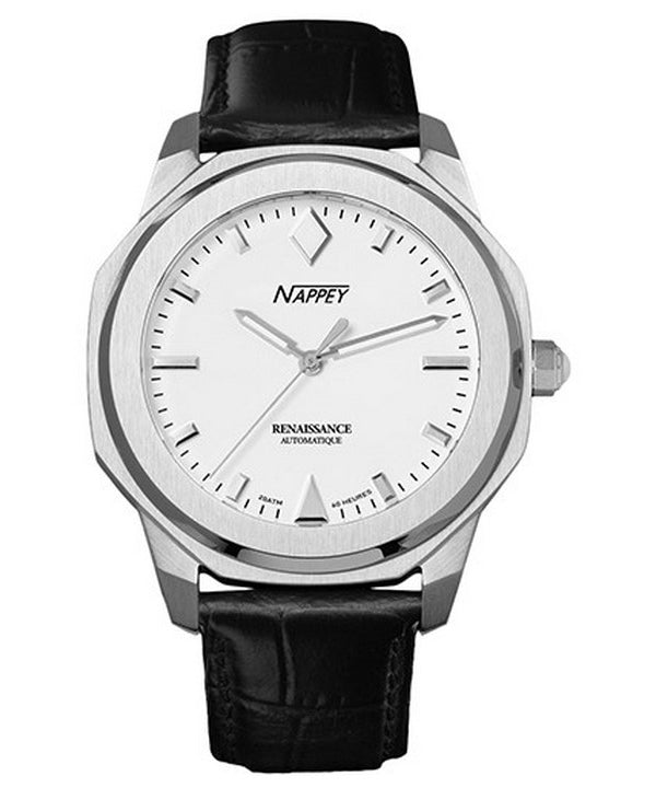 Orologio Nappey Renaissance Acciaio E Bianco Automatico NY41-AD2M-3B6A 200M Unisex