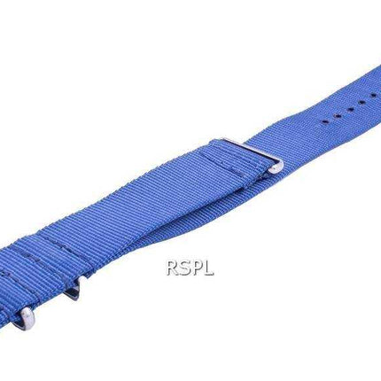 Ratio Nato8 Cinturino in nylon blu 22mm