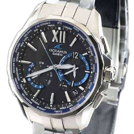 Casio Oceanus OCW-S3400-1AJF Manta Wave Ceptor Japan Made Orologio da uomo