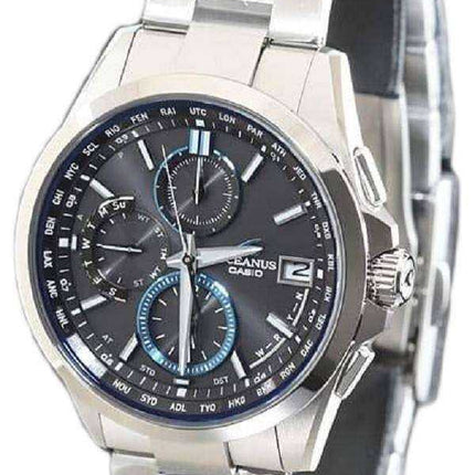 Casio Oceanus OCW-T2600-1AJF Manta Wave Ceptor Resistente orologio da uomo solare