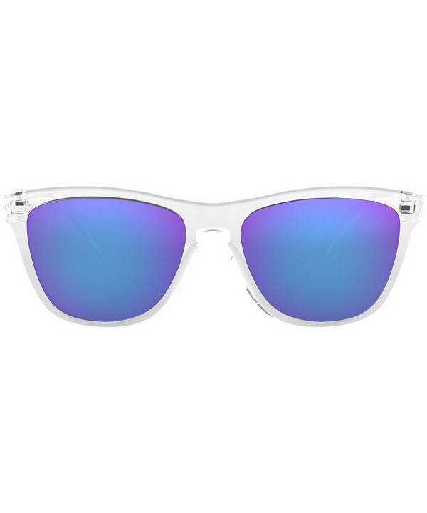 Occhiali da sole unisex Oakley Frogskins Rim Polished Clear Plastic OO9013-24-305-55