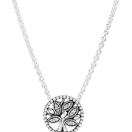 Collana Pandora Sparkling Family Tree 397780CZ-45 per donna