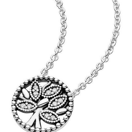 Collana Pandora Sparkling Family Tree 397780CZ-45 per donna