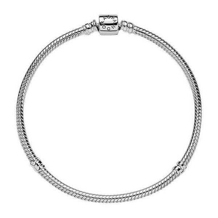 Pandora Moments Barrel Clasp Bracciale a catena a serpente 598816C00-20 per donna