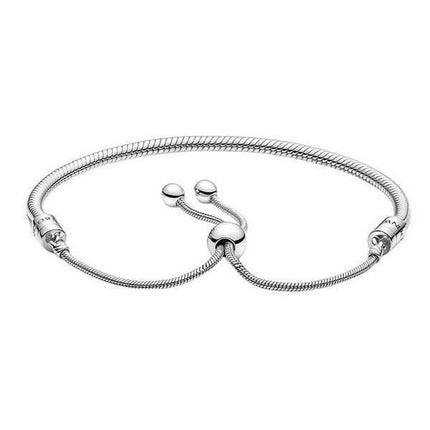 Pandora Moments Braccialetto scorrevole a catena a serpente 599652C01-2 per donna