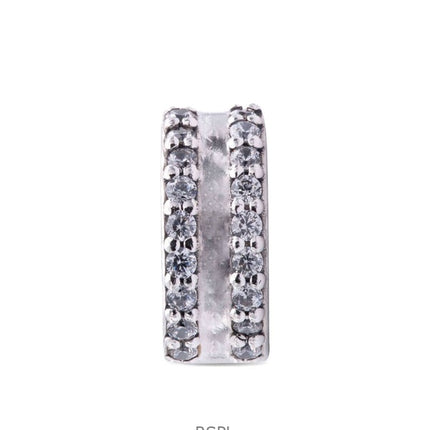 Charm Pandora in argento sterling con zirconi cubici trasparenti P-798422C01 per donna