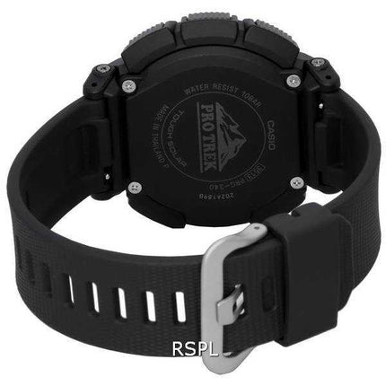 Orologio da uomo Casio Protrek Digital Solar Powered PRG-340-1 PRG340-1 100M