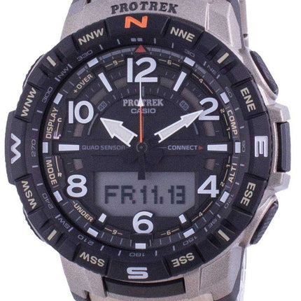Orologio da uomo Casio Protrek Mobile Link Quartz PRT-B50T-7 PRTB50T-7 100M