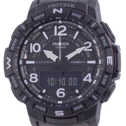 Orologio da uomo Casio Protrek Mobile Link World Time Quartz PRT-B50YT-1 PRTB50YT-1 100M