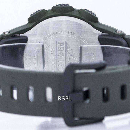 Casio Protrek Sensore a tripla sensibilità radio solare controllato PRW-3100Y-3 Orologio da uomo PRW3100Y-3
