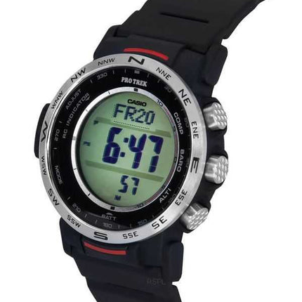 Orologio da uomo Casio Pro Trek Climber Line cinturino in resina digitale a base biologica resistente solare PRW-35-1A 100M