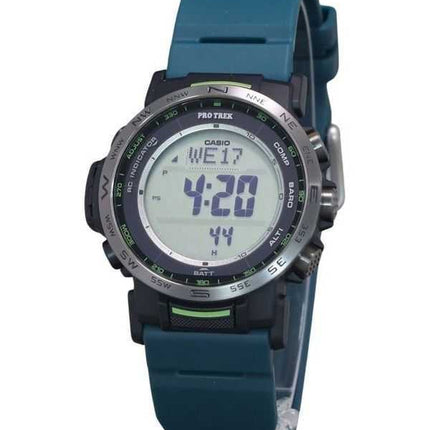 Casio Protrek Climber Line Orologio da uomo con cinturino in resina digitale Tough Solar PRW-35Y-3 100M