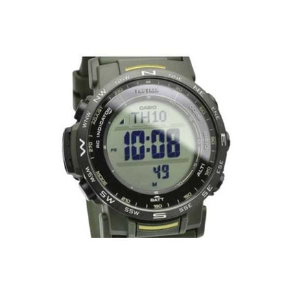 Casio Pro Trek Digital Bio-Based Resin Strap Tough Solar PRW-35Y-3B Orologio unisex 100M