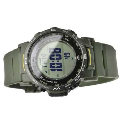 Casio Pro Trek Digital Bio-Based Resin Strap Tough Solar PRW-35Y-3B Orologio unisex 100M