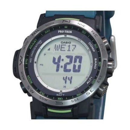 Casio Protrek Climber Line Orologio da uomo con cinturino in resina digitale Tough Solar PRW-35Y-3 100M