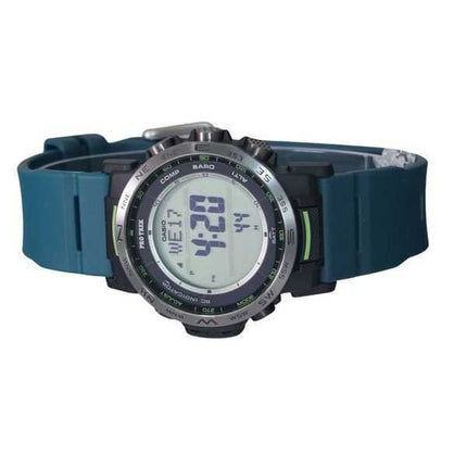 Casio Protrek Climber Line Orologio da uomo con cinturino in resina digitale Tough Solar PRW-35Y-3 100M
