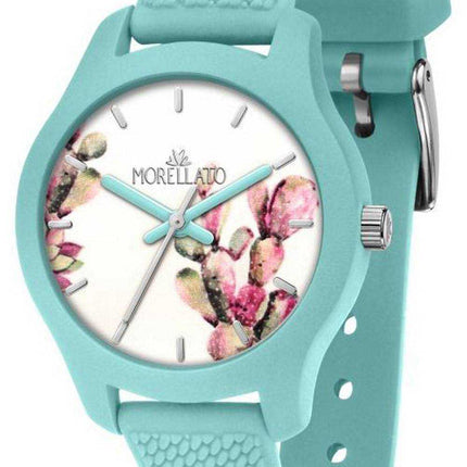 Morellato Orologio da uomo con quadrante bianco morbido al quarzo con cinturino in silicone R0151163507