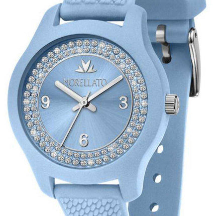 Morellato Morbido Quadrante Blu Cinturino in Plastica Quarzo R0151163510 Orologio Donna