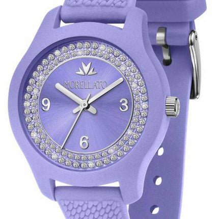 Morellato Orologio da donna con cinturino in plastica quadrante viola morbido al quarzo R0151163511
