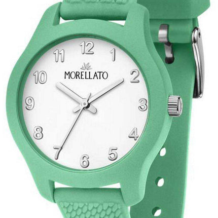 Morellato Orologio da donna con cinturino in plastica quadrante bianco morbido al quarzo R0151163513