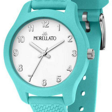 Morellato Orologio da donna con cinturino in plastica quadrante bianco morbido al quarzo R0151163514